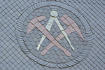 Zunftzeichen, Naturschiefer 